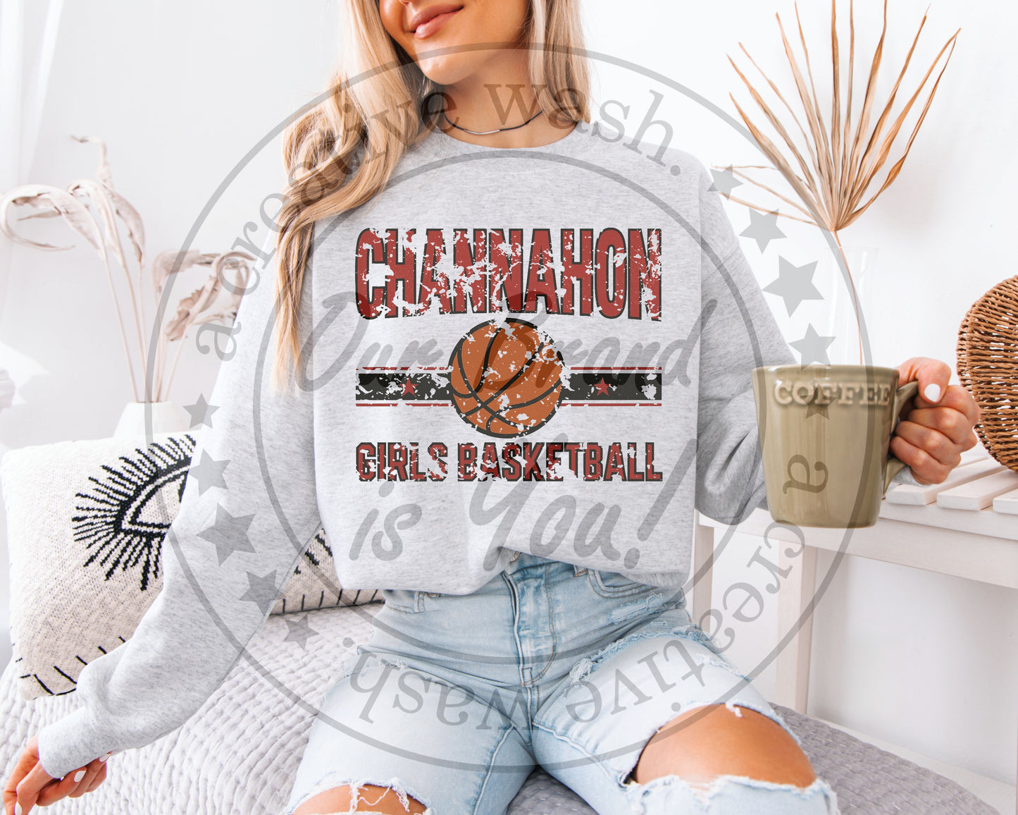 CJHS Girls Basketball Spiritwear: Design 1