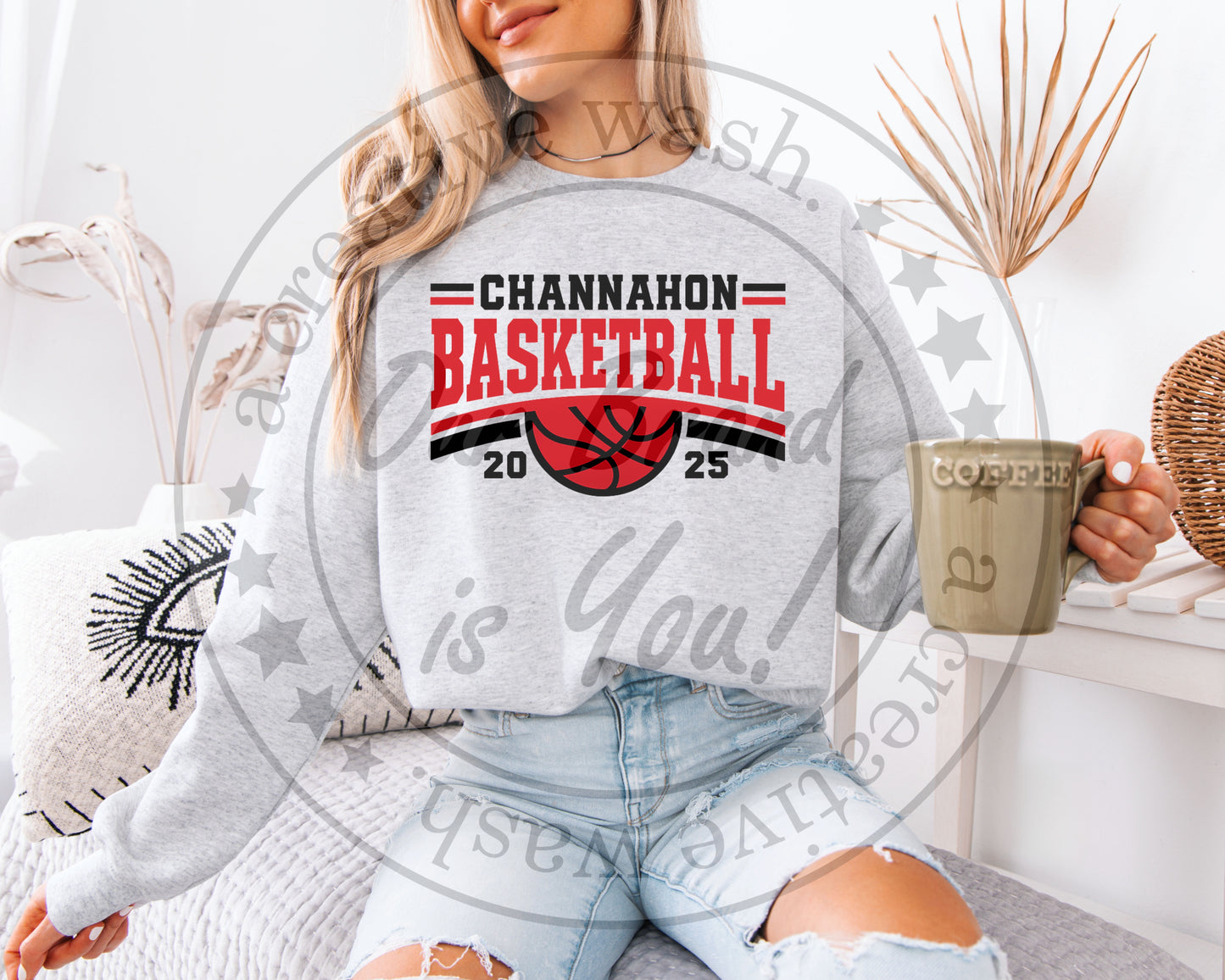 CJHS Girls Basketball Spiritwear: Design 2