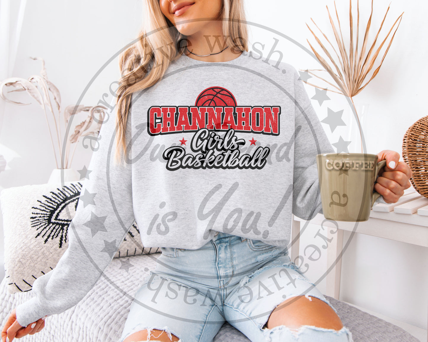 CJHS Girls Basketball Spiritwear: Design 3
