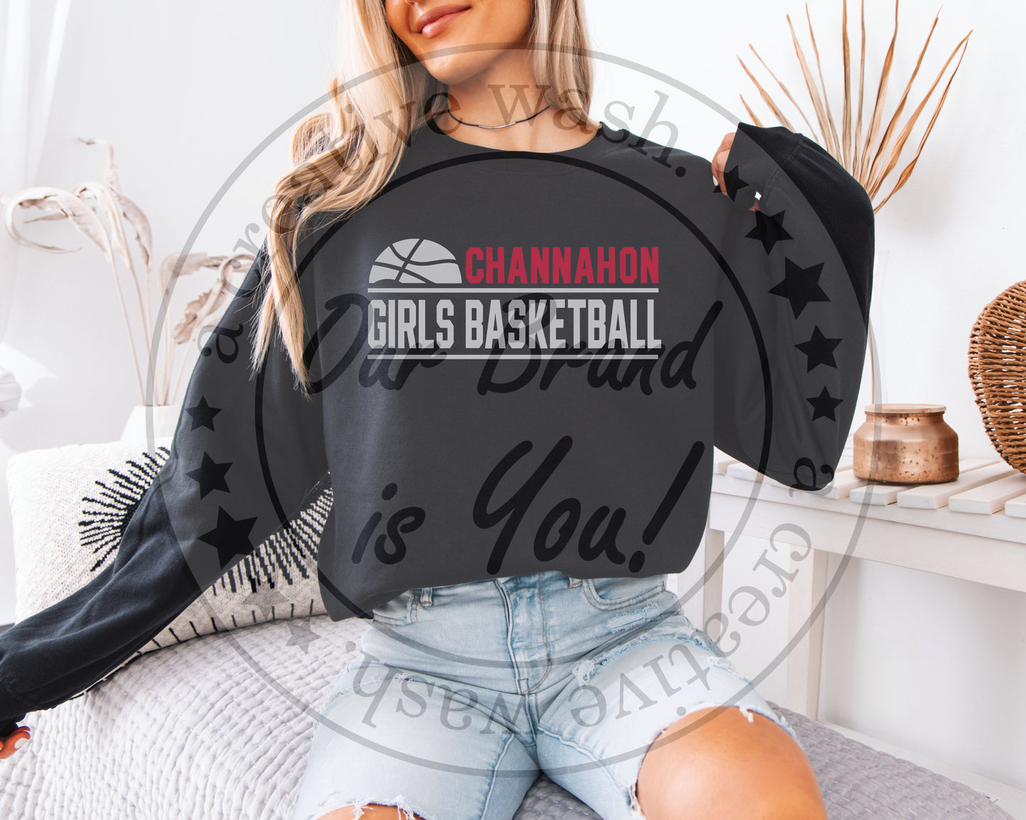CJHS Girls Basketball Spiritwear: Design 9
