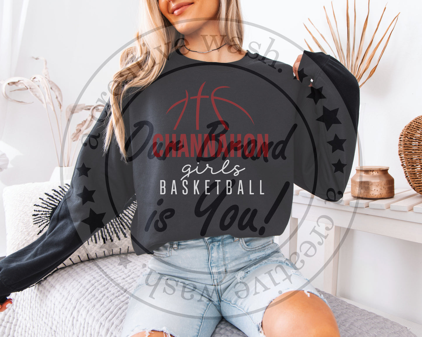 CJHS Girls Basketball Spiritwear: Design 7
