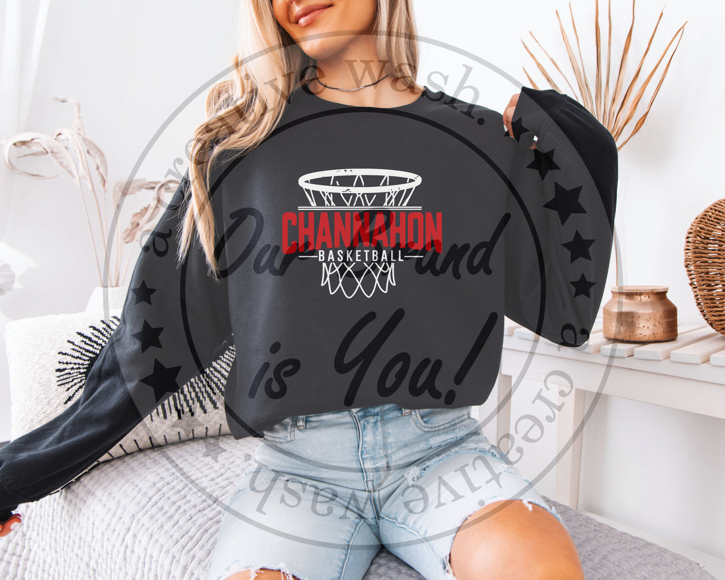 CJHS Girls Basketball Spiritwear: Design 8