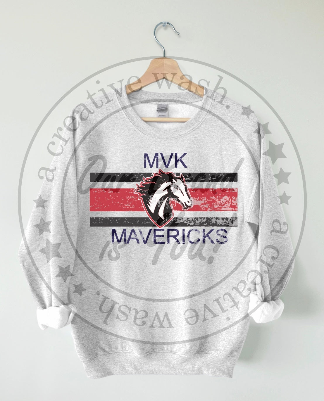 MVK Spiritwear: Vintage Line Design (MVK MAVERICKS)