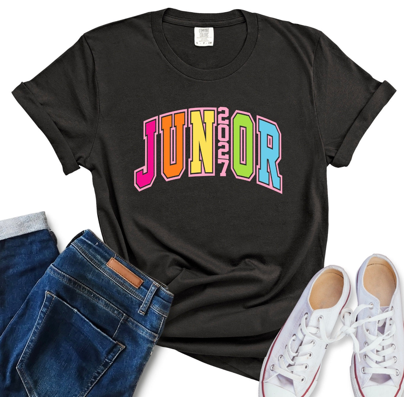 Back-To-School: Neon Varsity Grade Designs with Graduation Year