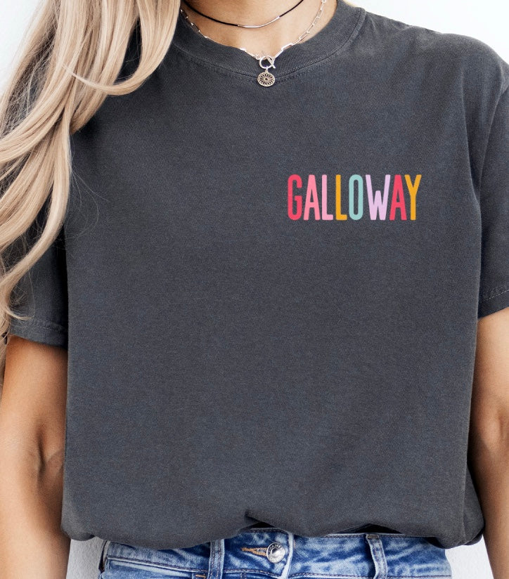 Galloway Spiritwear: Design 19 (Comfort Colors)