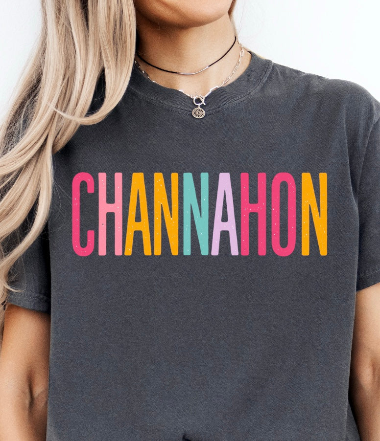 Channahon Spiritwear: Design 43 (Comfort Colors)