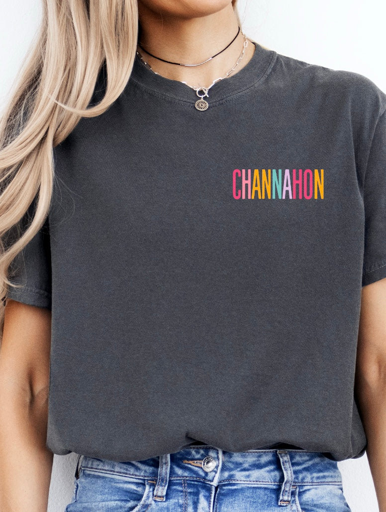 Channahon Spiritwear: Design 45 (Comfort Colors)