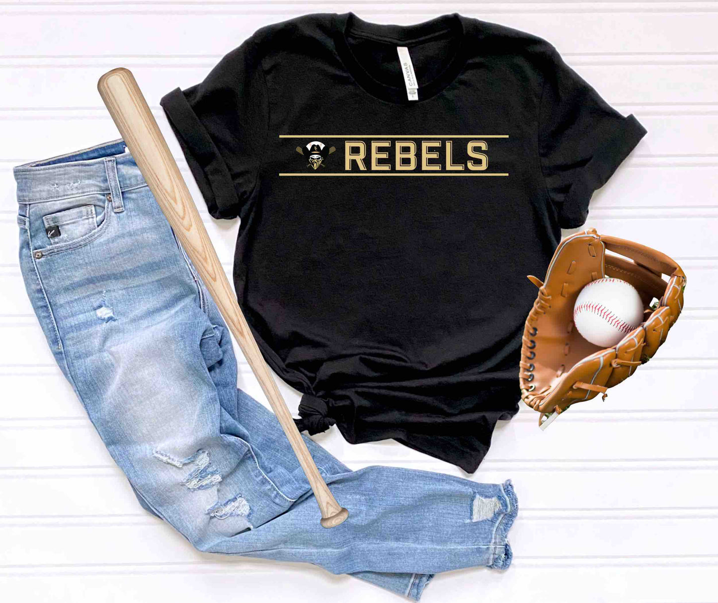 Rebels Baseball: Design 12 (District)