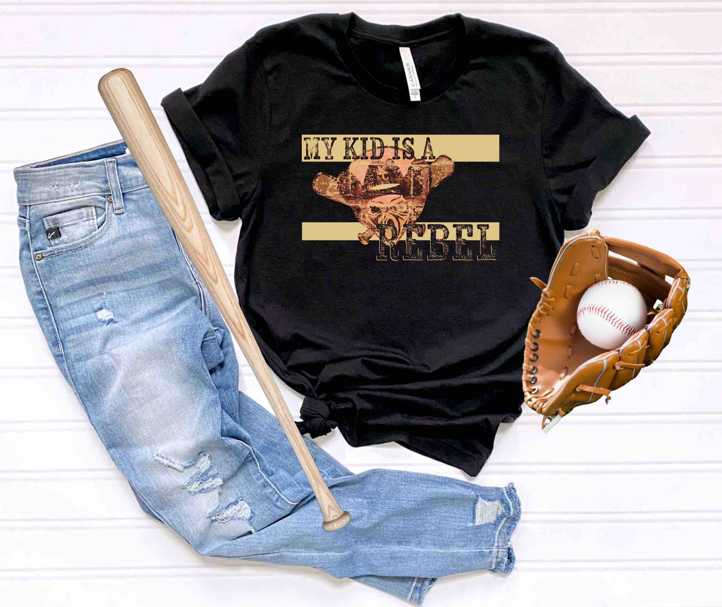 Rebels Baseball: Design 15 (Port & Company)