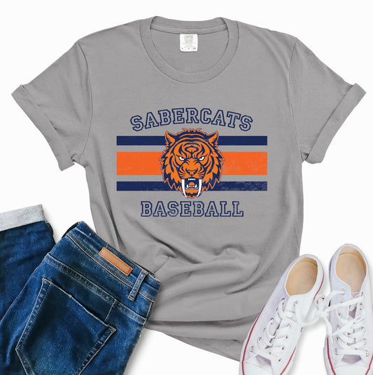 Sabercats: Vintage (Outlined Letters)
