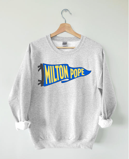 Milton Pope Spiritwear for Kids: Penant (Port & Company)