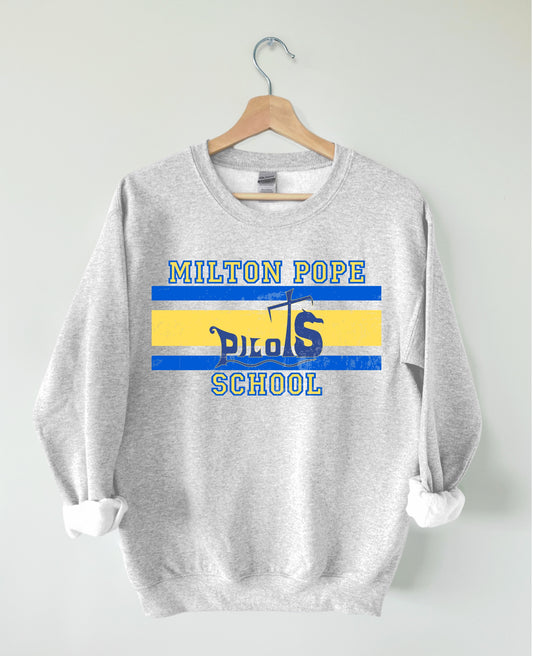 Milton Pope Spiritwear for Kids: Horizontal Bars (Port & Company)