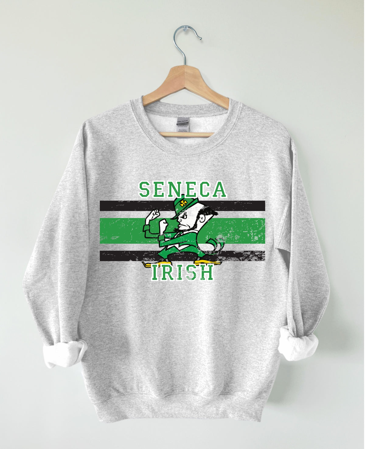Seneca High School Spiritwear: Horizontal Bars (Port & Company)