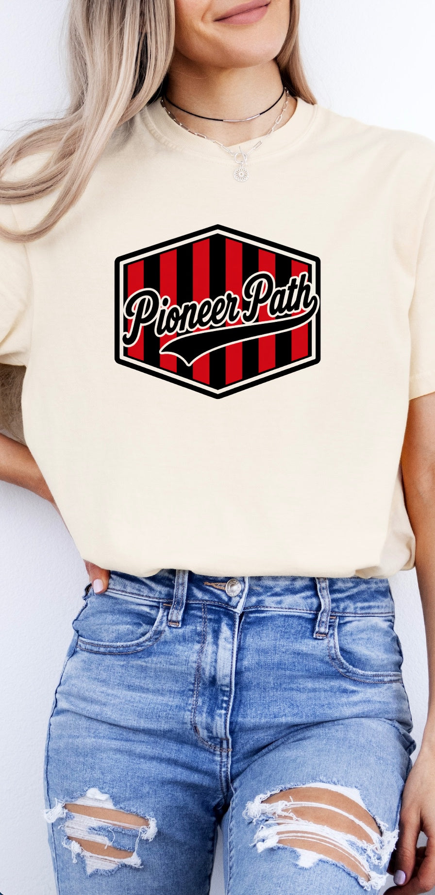 Pioneer Path Spiritwear: Badge (District)