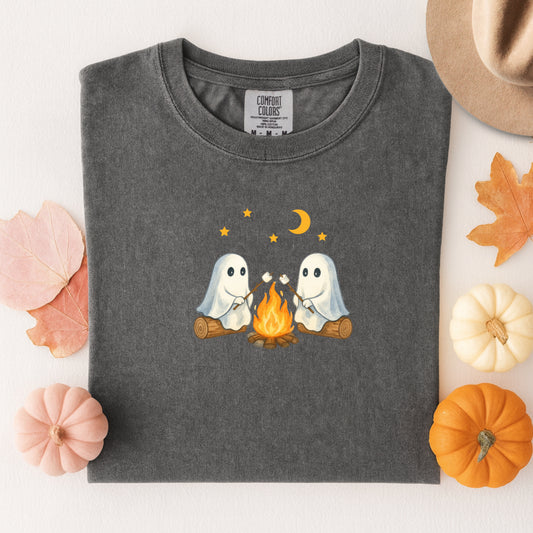 Fall: Ghosts Roasting Marshmallows