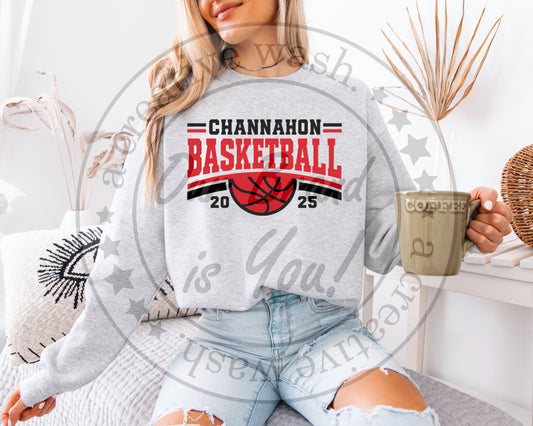 CJHS Girls Basketball Spiritwear: Design 2