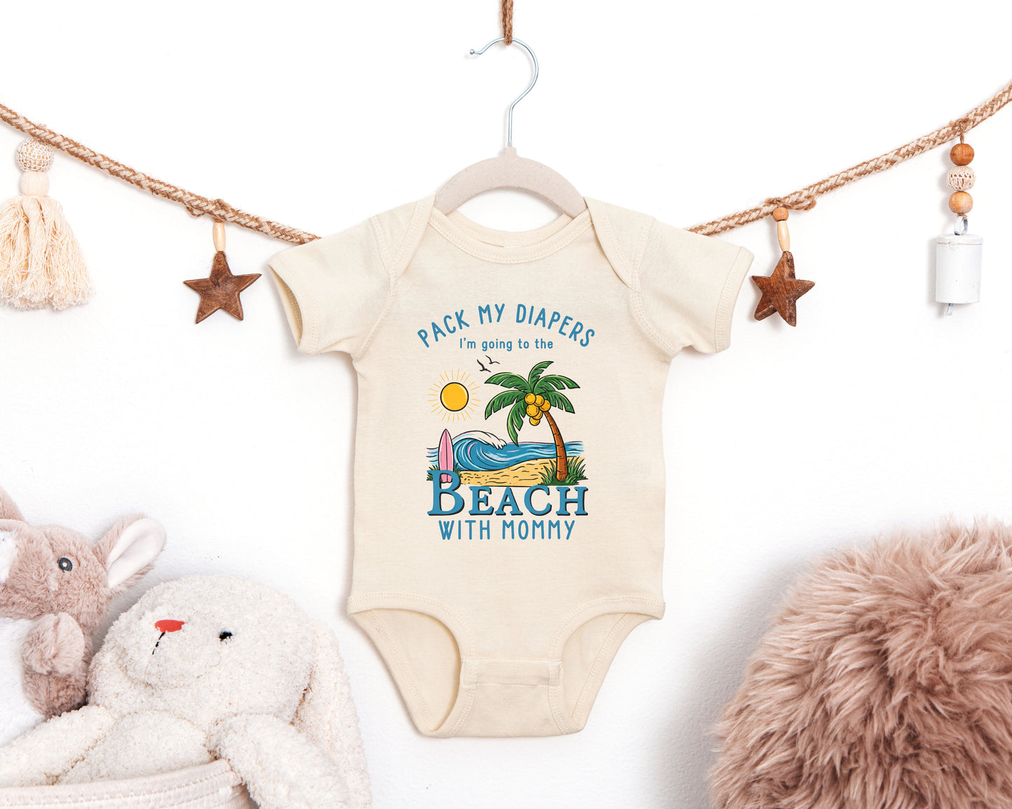 Infant/Toddler: Pack My Diapers, I'm Going to the Beach With Mommy