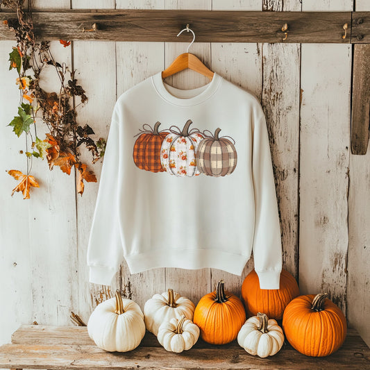 Fall: Quilted Pumpkins