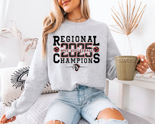 MVK Volleyball 2025 Regional Champions T-Shirt