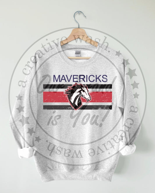 MVK Spiritwear: Vintage Line Design (MAVERICKS)