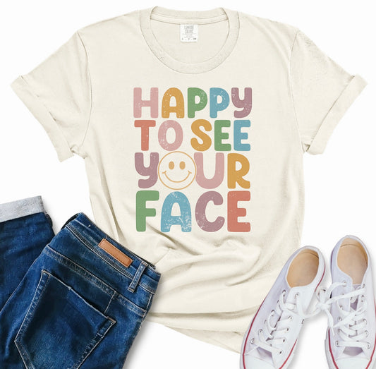 Back-To-School: Happy to See Your Face