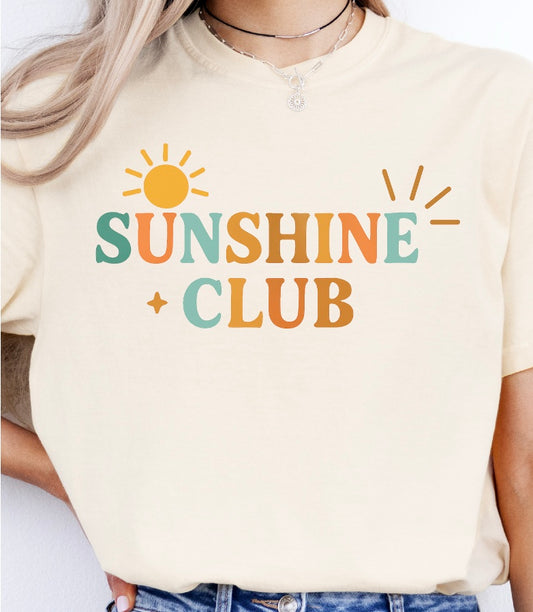 CJHS Spiritwear: Design 54 (Sunshine Club)