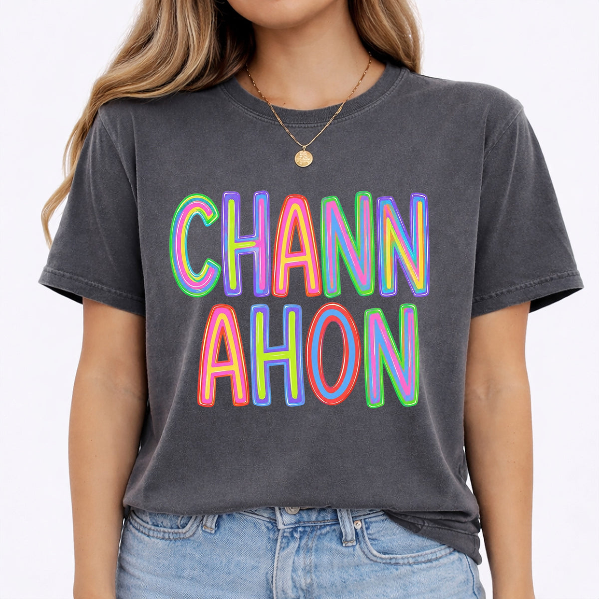 Channahon Spiritwear: Rainbow Split (Port & Company)