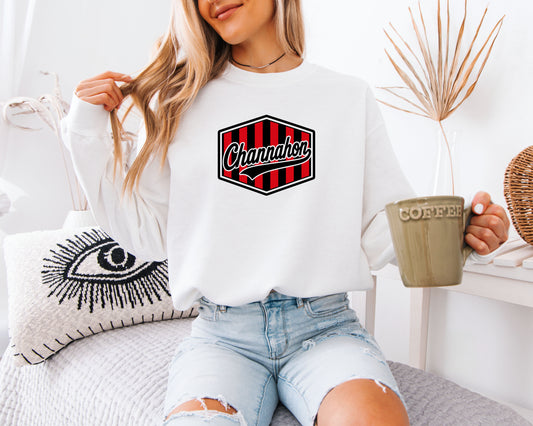 Channahon Spiritwear: Retro Badge (Comfort Colors)